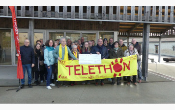 REMISE CHEQUE TELETHON 2025